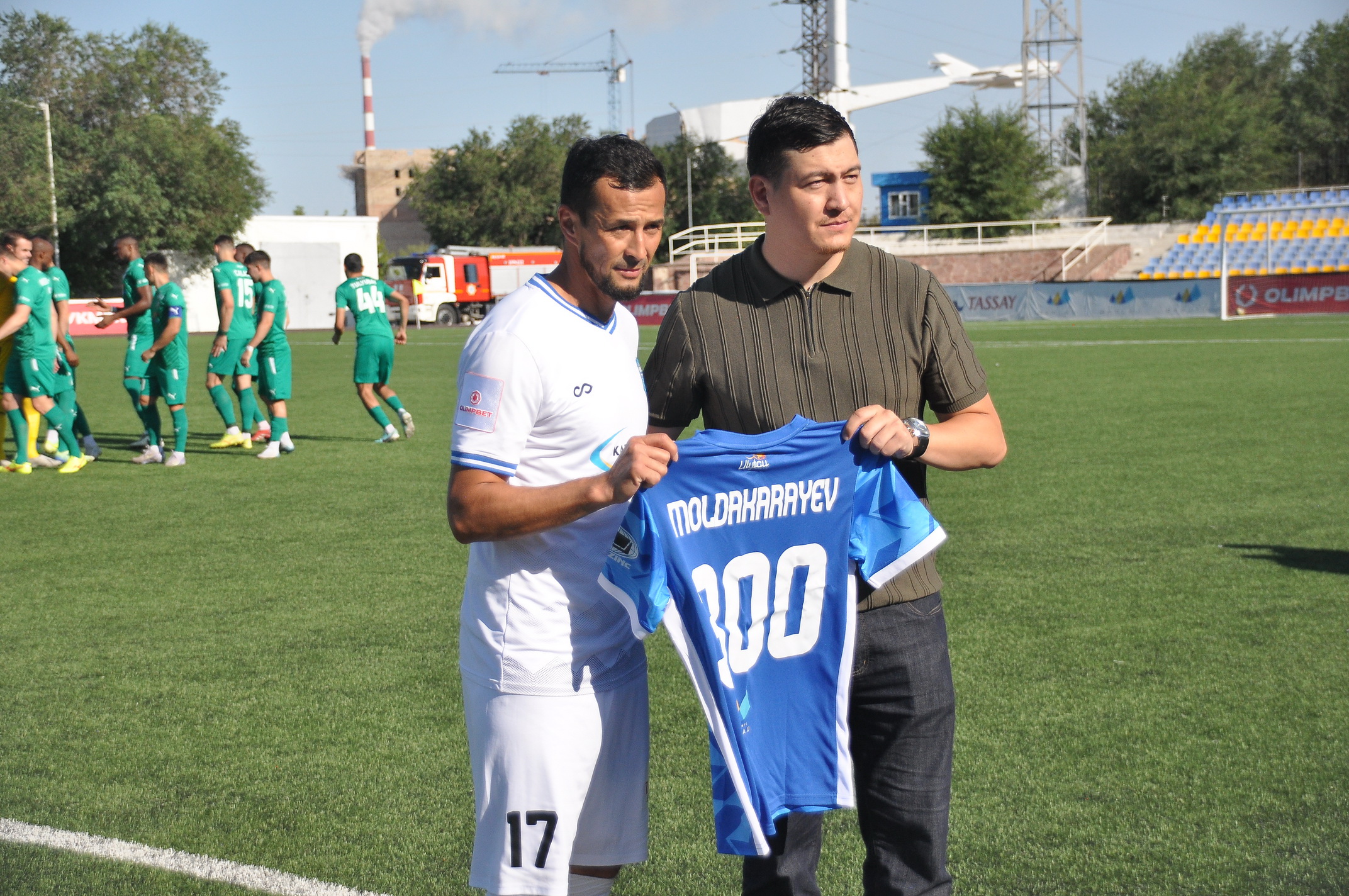 Zhasulan Moldakaraev - 300 games in the Kazakhstan Premier League!